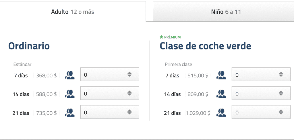 JR Pass precios 2025